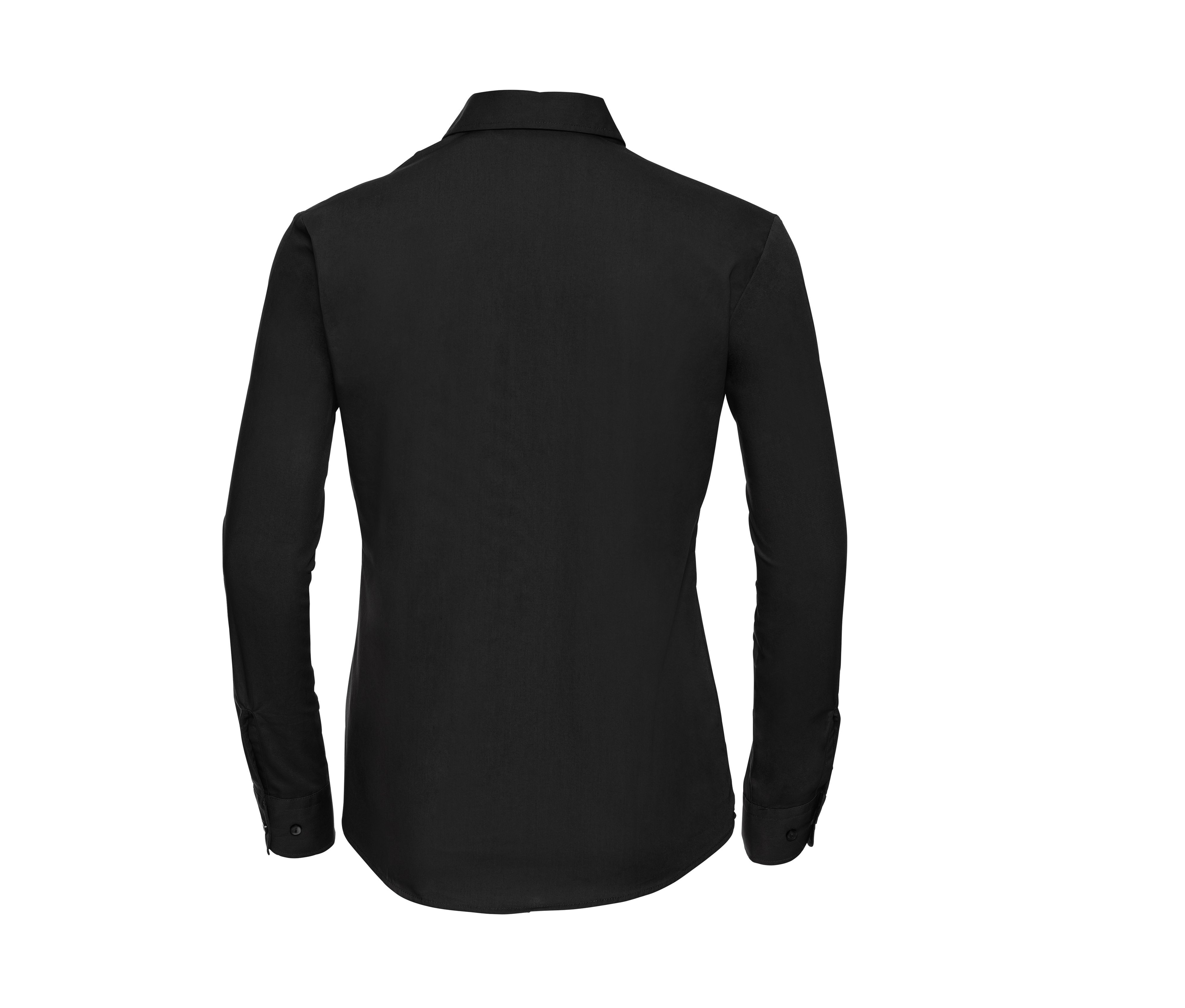 LADIES' LONG SLEEVE CLASSIC PURE COTTON POPLIN SHIRT