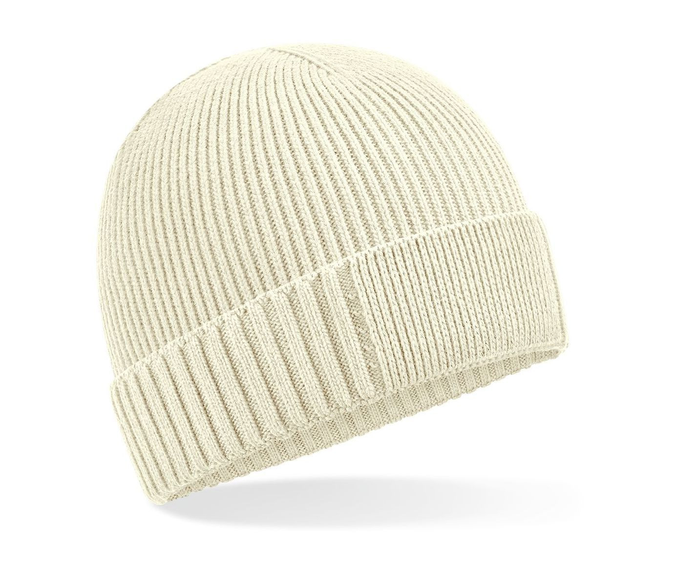 ORGANIC COTTON ENGINEERED PATCH BEANIE