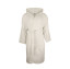 VELOUR BATHROBE HOODED